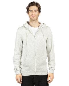 Threadfast 320Z - Unisex Ultimate Fleece Full-Zip Hooded Sweatshirt Oatmeal Heather