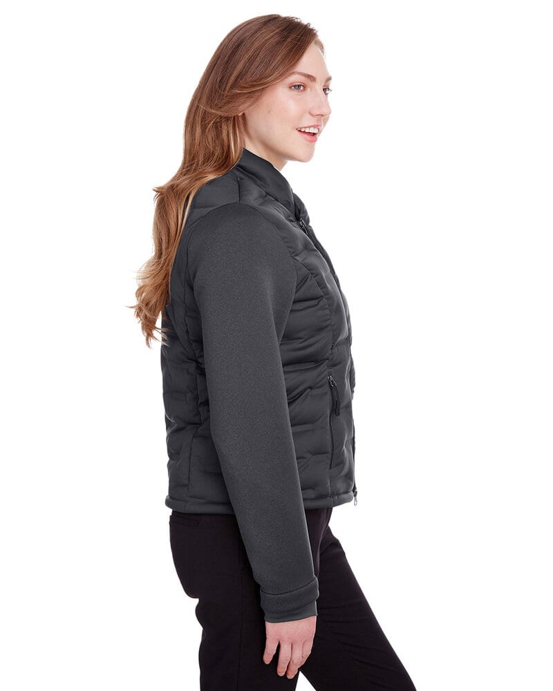 North End NE710W - Ladies Pioneer Hybrid Bomber Jacket