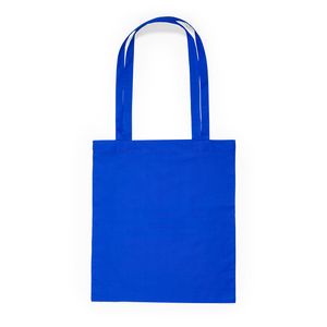 EgotierPro BO7602 - MOUNTAIN Tote bag made of cotton fabric in different colours Royal Blue