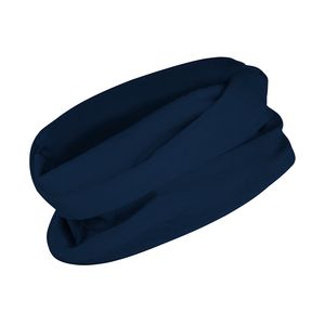 EgotierPro BR9004 - NANUK Multifunctional neckwarmer in a straight-cut and tubular design Navy Blue