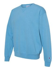 Champion CD400 - Adult Garment Dyed Fleece Sweatshirt Delicate Blue