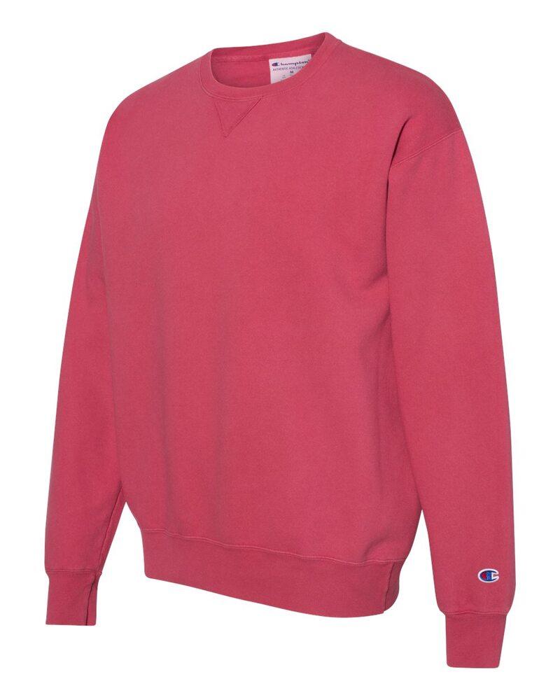 Champion CD400 - Adult Garment Dyed Fleece Sweatshirt