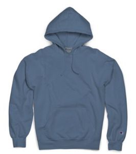 Champion CD450 - Adult Garment Dyed Fleece Hoodie Saltwater