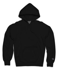 Champion CD450 - Adult Garment Dyed Fleece Hoodie Black
