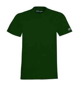 Champion T435 - Youth Short Sleeve Cotton T-shirt Dark Green