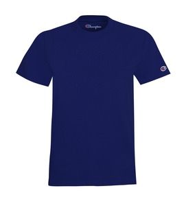 Champion T435 - Youth Short Sleeve Cotton T-shirt Navy