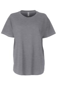 Next Level 1530 - Women's Ideal FloTee Heather Gray