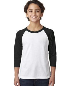 Next Level 3352 - Youth CVC 3/4 Raglan T-shirt