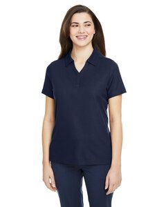 Core 365 CE112W - Ladies Fusion ChromaSoft Pique Polo Classic Navy