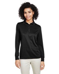 Harriton M348LW - Ladies Advantage Snag Protection Plus IL Long Sleeve Polo