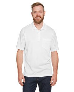 Harriton M348P - Mens Advantage Snag Protection Plus IL Pocket Polo