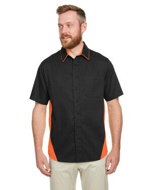 Harriton M586T - Mens Tall Flash IL Colorblock Short Sleeve Shirt