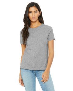 Bella+Canvas 6400CVC - Ladies Relaxed Heather CVC Short-Sleeve T-Shirt Athletic Heather