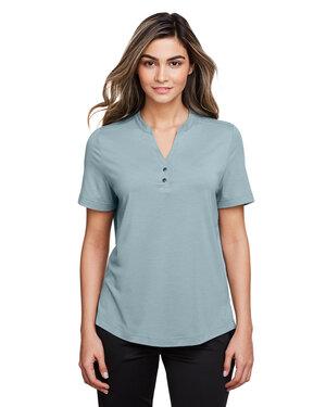 North End NE100W - Ladies Jaq Snap-Up Stretch Performance Polo