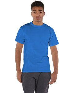 Champion T525C - Adult 6 oz. Short-Sleeve T-Shirt Royal Blue
