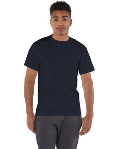 Champion T525C - Adult 6 oz. Short-Sleeve T-Shirt Navy