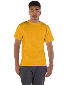 Champion T525C - Adult 6 oz. Short-Sleeve T-Shirt Gold