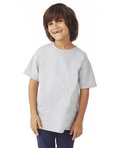 Champion T435 - Youth 6.1 oz. Short-Sleeve T-Shirt Light Steel