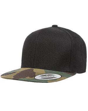 Yupoong 6089 - 6-Panel Structured Flat Visor Classic Snapback