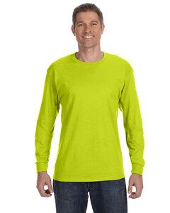 Gildan G540 - Heavy Cotton™ Long-Sleeve T-Shirt Safety Green