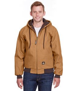 Berne HJ51 - Men's Berne Heritage Hooded Jacket Brown Duck