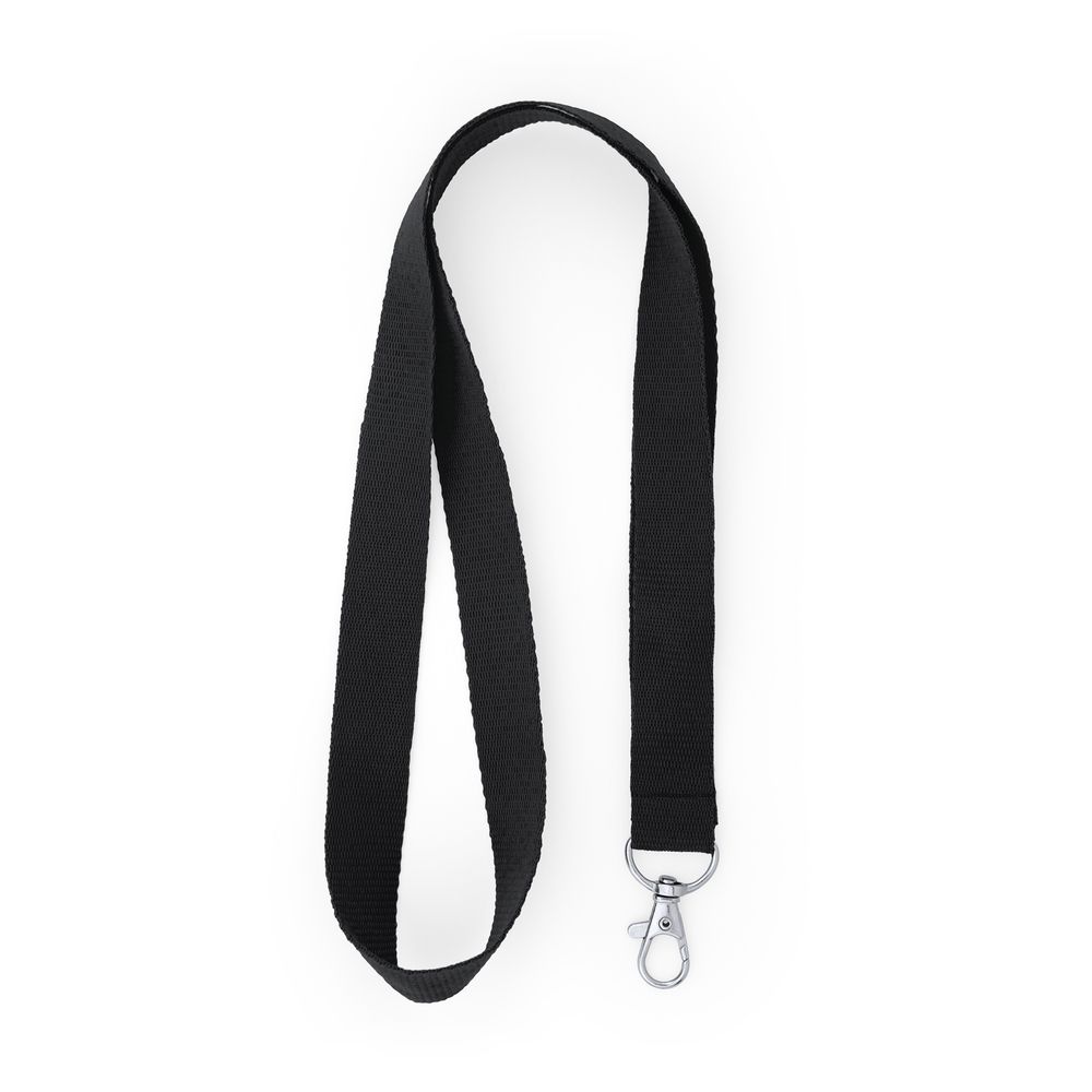 EgotierPro LY7053 - HOST Polyester lanyard with carabiner