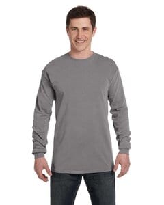 Comfort Colors C6014 - Adult Heavyweight Long-Sleeve T-Shirt Grey