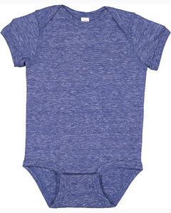 Rabbit Skins 4491 - Infant Harborside Melange Jersey Bodysuit