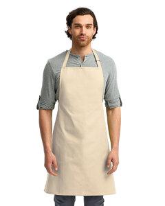 Artisan Collection by Reprime RP150 - "Colours" Sustainable Bib Apron Natural