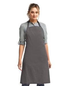 Artisan Collection by Reprime RP150 - "Colours" Sustainable Bib Apron Dark Grey