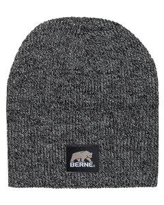 Berne H149 - Heritage Knit Beanie Black/White