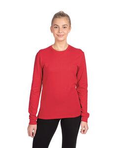 Next Level 6211NL - Unisex CVC Long-Sleeve T-Shirt Red