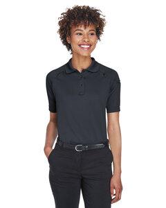 Harriton M211W - Ladies Advantage Snag Protection Plus Tactical Polo Dark Charcoal