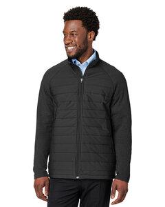 Devon & Jones DG704 - Men's New Classics Charleston Hybrid Jacket Blk Melange/Blk