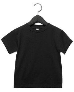 Bella+Canvas 3001T - Toddler Jersey Short-Sleeve T-Shirt Black