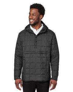 North End NE722 - Unisex Aura Packable Anorak Black