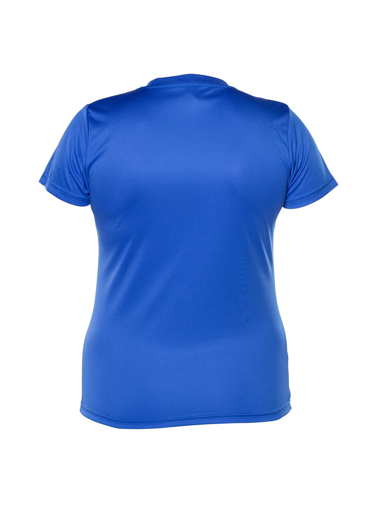 Blank Activewear L720 - Women's Short Sleeve V-Neck T-shirt, 100% Polyester Interlock, Dry Fit