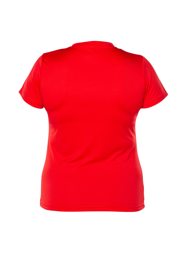 Blank Activewear L720 - Women's Short Sleeve V-Neck T-shirt, 100% Polyester Interlock, Dry Fit