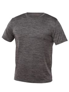 Blank Activewear M845 - Blank Ativewear Men's T-Shirt, Knit, 100% Polyester Mix Jersey, Dry Fit Mix Grey