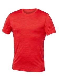 Blank Activewear M845 - Blank Ativewear Men's T-Shirt, Knit, 100% Polyester Mix Jersey, Dry Fit Mix Red