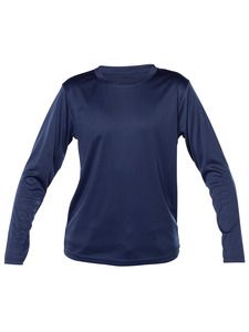 Blank Activewear Y635 - Youth Long Sleeve T-shirt, 100% Polyester Interlock, Dry Fit