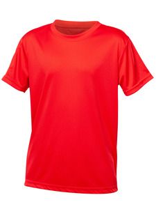 Blank Activewear Y720 - Youth T-shirt Short Sleeve, 100% Polyester Interlock, Dry Fit Red