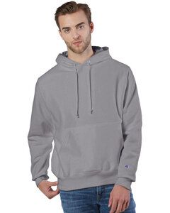 Champion S1051 - Reverse Weave® 17.15 oz./lin. yd. Pullover Hood Stone Gray