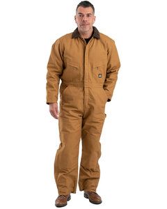 Berne I417 - Men's Heritage Duck Insulated Coverall Brown