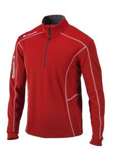 Columbia Golf 16S60ML - shotgun 1/4 zip INTENSE RED