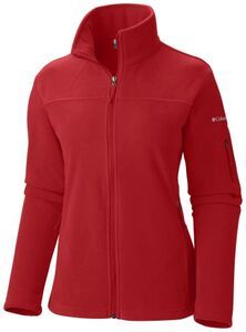 Columbia C1277WF - ladies give n go full zip fleece INTENSE RED