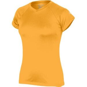 Champion CW23 - Ladies' Double Dry® V-Neck Performance T-Shirt C Gold