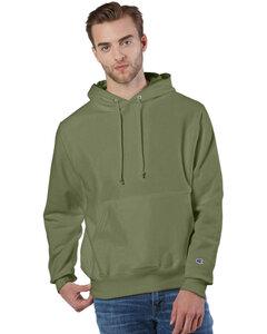 Champion S101 - Reverse Weave® Hooded Sweatshirt FRESH OLIVE