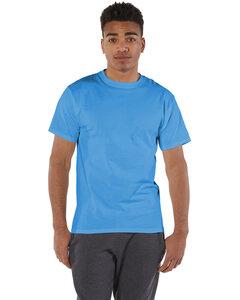 Champion T425 - Short Sleeve Tagless T-Shirt Light Blue