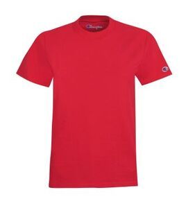 Champion T435 - Youth 6.1 oz. Short-Sleeve T-Shirt Red